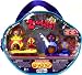 Zoobles Toy Gift Pack Carrying Case #124 Chante, #125 Helmut, #126 Pooley, #218 Pinchers