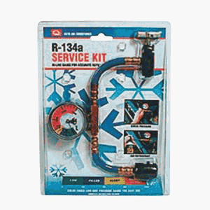 E F Products 416R134A R-134a Recharge Hose With Gauge