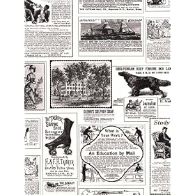 Nostalgic Newspaper Articles Wallpaper (Double Roll)