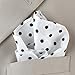 Royal Silk White Polka Dot Silk Pocket Square 100% Silk - Full-Sized 16