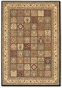3'11" x 5'3" Multi Color Persian Panel Design Area Rug