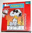 Peanuts, Joe Cool Photomosaic Jigsaw Puzzle, 1026 Pieces, Bonus Poster Inside! (1 Each)