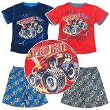 Speed Fest Set of Two Pajamas for Boys