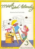 Produkt-Bild: Musik wird lebendig: RICOS WERKSTATT Band 3 mit Bleistift -- der &Uuml;bungsband zur beliebten Klavierschule f&uuml;r Kinder ohne &uuml;berm&auml;&szlig;igen Lernstress von Walter und Carol Noona (Noten/sheet music)