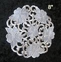 Cream Rose Doilies,size 8", 12",16", or 24", Selected By Clicking "4 New" Beside the Product Photo