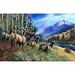 Elk Anthem 1000pc Jigsaw Puzzle by James Meger