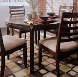 American Drew Tribecca Round Brown Finish
