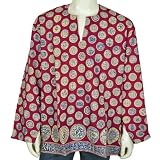 Mens Embroidered Kurta Casual Cotton Shirt India Chest 46 inches