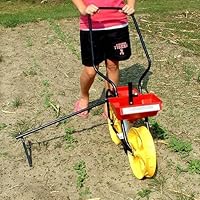 Vegetable Garden Seeder (Red/Yellow) (41.5H x 15W x 30D)