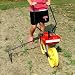 Vegetable Garden Seeder (Red/Yellow) (41.5"H x 15"W x 30"D)