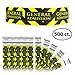Heavier Tyvek Wristbands 7.5 Mil - Goldistock Official General Admission Neon Yellow 500 Count - ¾” Arm Bands - Paper-like Party Armbands - Heavier Tyvek Wrist Bands = Upgrading Your Event