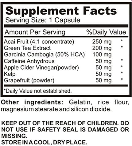 Acai Berry Weight Loss Diet Fat Burner combo 2pk Diet Pills 120 capsules Includes Acai Berry Burn & Cleanse detox use together for best results