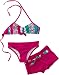 Sweet Lola Girls 2-6X Squiggly Pop Pink 3 Piece Set, Pink Tie Dye, 6