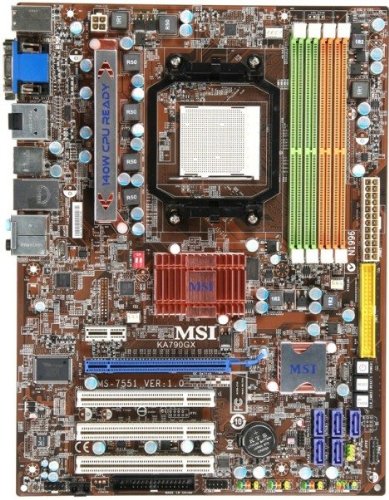 MSI ATX AMDシリーズ マザーボード KA790GX-M