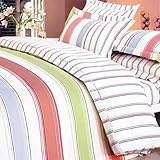Blancho Bedding - [Young Dream] 100% Cotton 4PC Comforter Cover/Duvet Cover ....
