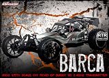 1/5th Giant Scale Exceed RC Barca 30cc Gas-Powered Off-Road Remote Control RC Buggy w/ 2.4Ghz 100% Ready-to-Run (Orange OR NEXT AVAILABLE COLOR SENT AT RANDOM)
