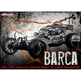 1 5th Giant Scale Exceed RC Barca 30cc Gas-Powered Off-Road Remote Control RC Buggy w ... from RTR Gas Cars HPI