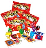 GoGos Crazy Bones - Series 1 - (4 Packs of 3 Pieces)