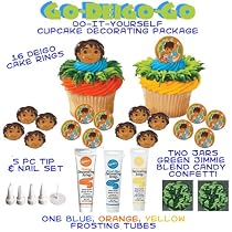 Diego Cakes Cupcakes - Do It Yourself Decorating Package 1 - 26 Total Pieces