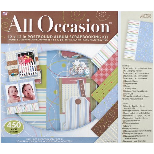 All Occasion Boxed Album Kit 12″X12″