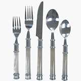 Cambridge Silversmiths Duplex 20-pc. Flatware Set with Caddy - Clear