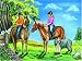 Outing on Horseback 100-Piece Puzzle