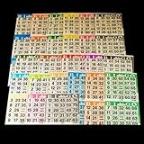 Bingo Paper Cards - 3 cards - 20 sheets - 50 packs of 20 sheets - 3000 cards