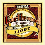 Ernie Ball 2004 Earthwood 80/20 Bronze Acoustic String Set, Light (11 - 52)