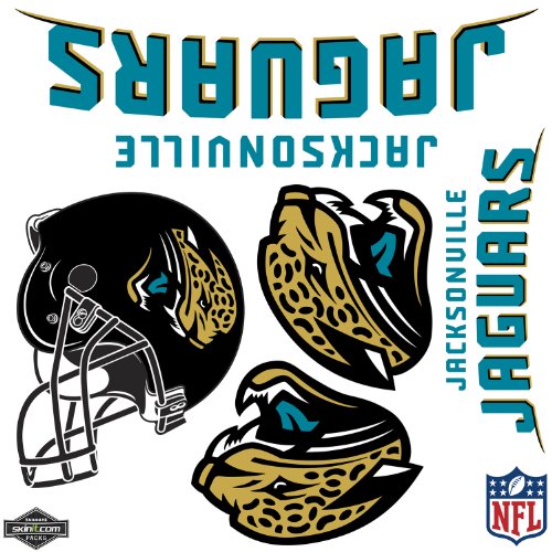 NFL Jacksonville Jaguars Skinit Car Decals (Small, 25- x 25-Inch)