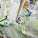 Cocobla Womens V-neck Floral Print Shirt Blouse Short Sleeve Tops