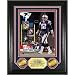 Tom Brady 2007 Nfl Map Photo Mint W/Two 24Kt Gold Coins