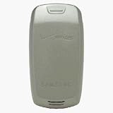 NEW OEM SAMSUNG SCH-U410 SILVER BATTERY DOOR
