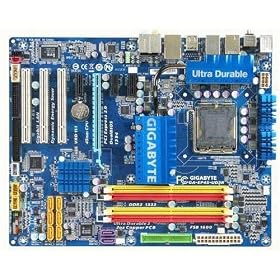 Gigabyte GA-EP45-UD3R Intel P45 + ICH10R Chipset with PCI-E x16 interface Ultra durable  Motherboard