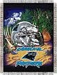 Carolina Panthers Home Field Advantage Woven Tapestry Throw Blanket - NFL Football Fan Shop