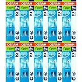 Produkt-Bild: 10 St&uuml;ck Osram Halopin Energy Saver G9 klar 66720 ECO Halogenlampe 20W/230V