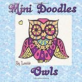 mini doodles owls volume 1