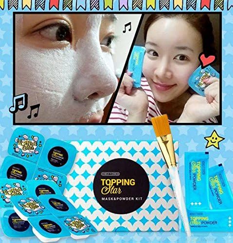 Chica Y Chico Topping Star Mask Set (7 Ea)-control Dead Cells, Tone-up -Usa Seller