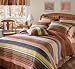 Easton Red Valance and Pillows