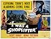10cm Square Drinks Coaster Movie Poster-I Was A Shoplifter 1950