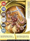 Bakugan Battle Brawlers LOOSE Metal Gate Character Card - Fourtress