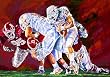 Alabama Painting - Down and Out Red