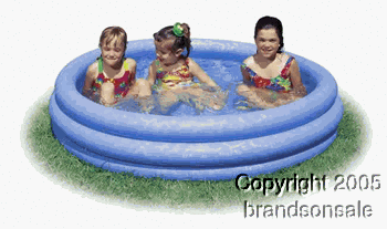 Inflatable Round Toddler Baby Kiddie Swimming Pool