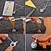 HooAMI Cross Heart Cremation Urn Pendant Memorial Ash Keepsake Stainless Steel Cubic Zirconia Necklace