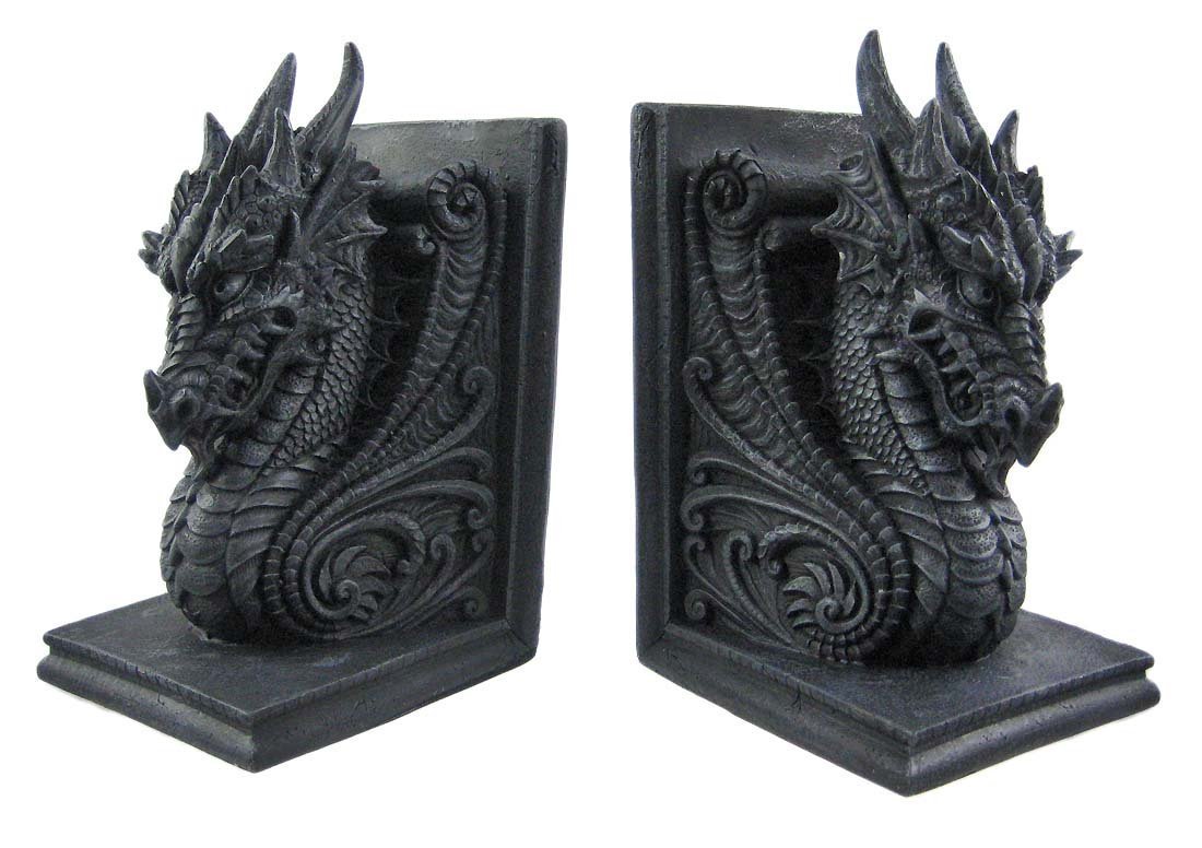 20 Dragon Bookends for Mystical Decoration