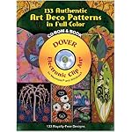 133 Authentic Art Deco Patterns in Full Color CD-ROM and Book (Full-Color Electronic Design Series) book cover