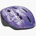 Bell Star Child Bicycle Helmet (Purple Waves)