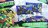 Nickelodeon Teenage Mutant Ninja Turtles Heroes Sheet Set, Full