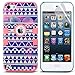 iPod Touch 6 Case,iPod Touch 5 Case,ULAK Anti Slip Anti-Scratch iPod Touch Case Shockproof Protective Cover with Hybrid High Soft Silicone + Hard PC Case(Reverie/Neo Red)