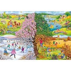 Ravensburger 05503 - 4 Jahreszeiten - 27 Teile Puzzle