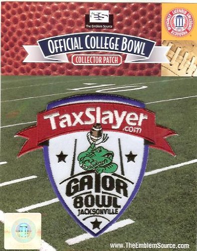 2012 TaxSlayer.com Gator Bowl Patch - Ohio State vs Florida Gators - 100% Authentic & Licensed